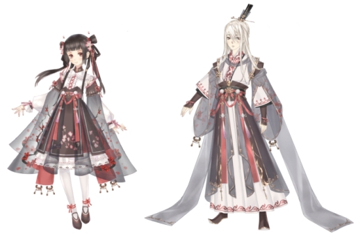 画像ギャラリー No.003のサムネイル画像 / 「謀りの姫:Pocket」に限定華服ガチャ「気まぐれタイムスリップ」第3弾が登場