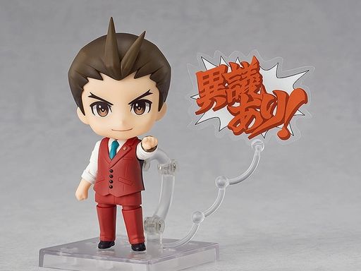 逆転裁判」シリーズの綾里真宵と王泥喜法介のねんどろいどが10月に発売