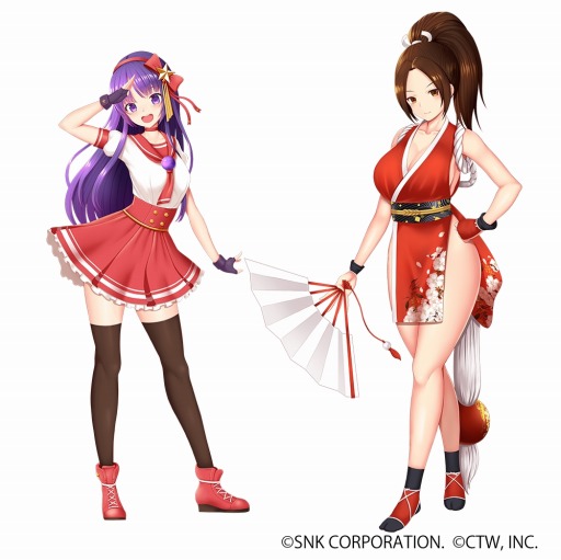 画像ギャラリー No.002のサムネイル画像 / 「ガールズ&クリーチャーズ」が「KOFXIV」とのコラボイベントを9月12日より開催