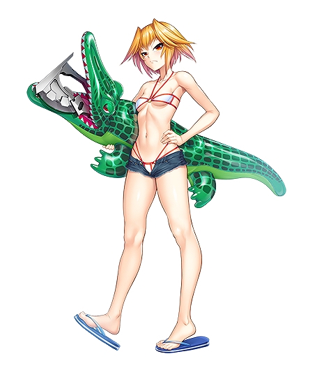 画像ギャラリー No.010のサムネイル画像 / 「対魔忍RPG」,浜辺の猫・クラクルを仲間にできるイベントが開催。水着姿の対魔忍が登場するプレミアムガチャも