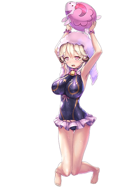 画像ギャラリー No.018のサムネイル画像 / 「対魔忍RPG」,浜辺の猫・クラクルを仲間にできるイベントが開催。水着姿の対魔忍が登場するプレミアムガチャも