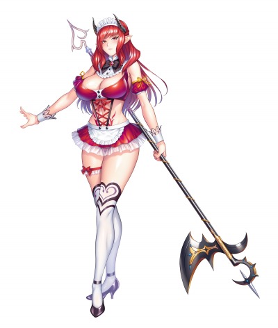 画像ギャラリー No.006 | 「対魔忍RPG」レイドイベント“メイドさんと草