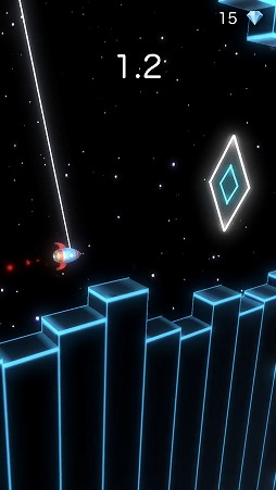 画像ギャラリー No.005のサムネイル画像 / 振り子の原理でロケットを飛ばそう。iOS向けカジュアルゲーム「Space ships」を紹介する「(ほぼ)日刊スマホゲーム通信」第1828回