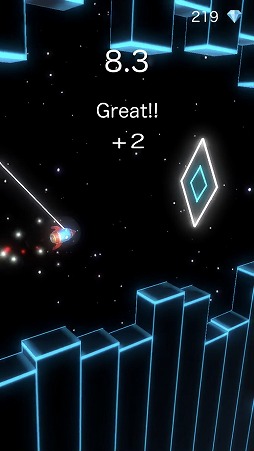 画像ギャラリー No.006のサムネイル画像 / 振り子の原理でロケットを飛ばそう。iOS向けカジュアルゲーム「Space ships」を紹介する「(ほぼ)日刊スマホゲーム通信」第1828回