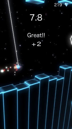 画像ギャラリー No.007のサムネイル画像 / 振り子の原理でロケットを飛ばそう。iOS向けカジュアルゲーム「Space ships」を紹介する「(ほぼ)日刊スマホゲーム通信」第1828回