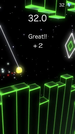 画像ギャラリー No.010のサムネイル画像 / 振り子の原理でロケットを飛ばそう。iOS向けカジュアルゲーム「Space ships」を紹介する「(ほぼ)日刊スマホゲーム通信」第1828回