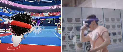 ꡼ No.004Υͥ / ηVR HMDOculus Quest׼µץ쥤㤷꡼ʤǤVRƥ˥Tennis Scrambleפʤ3ʤåƤ