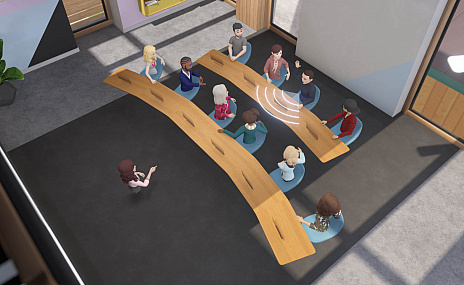 画像集 No.003のサムネイル画像 / Facebook，「Oculus Quest 2」を使ったバーチャル会議室“Horizon Workrooms”のβ版を公開