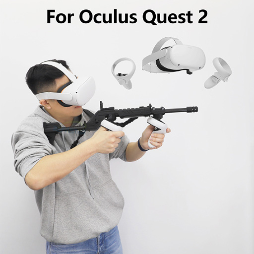 Meta Quest 2コントローラに装着して使う銃型アタッチメントが登場