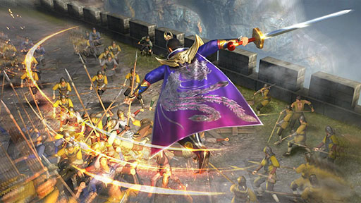 画像ギャラリー No.002のサムネイル画像 / スマホ向けアクションRPG「真・三國無双 覇」,正式サービスを開始。「真・三國無双6」をベースに制作され,「合体技」など新アクションも搭載