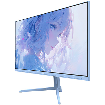 画像ギャラリー No.005のサムネイル画像 / 23.8型200Hz表示で2万円台のPixio製ゲーマー向けディスプレイに,明るいパステルブルーとパステルピンクのカラバリが登場