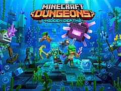 「Minecraft Dungeons」に，海の底で冒険を繰り広げる最新DLC“Hidden Depths”が5月26日に登場