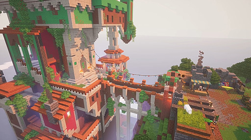 画像ギャラリー No.005のサムネイル画像 / 「Minecraft Dungeons」,初のシーズンアドベンチャーとなる“Cloudy Climb”の新要素紹介映像が公開に