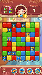 画像ギャラリー No.004のサムネイル画像 / 不二家の“ペコちゃん”を題材にしたスマホ向けパズルゲーム「Peko Blast」がAndroid向けに配信中