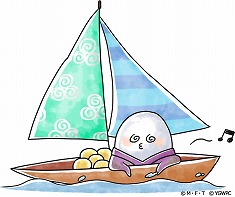 画像ギャラリー No.004のサムネイル画像 / 「ゆるゲゲ」,新キャラクター「クリスマスおやじイブ」と「ヨット坊主」が登場