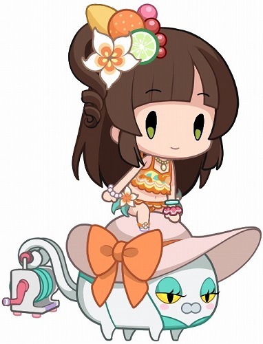 画像ギャラリー No.004のサムネイル画像 / 「ゆるゲゲ」,「京刀のナユタ」コラボ第2弾として新たな水着キャラクターが追加されたコラボガチャが開催