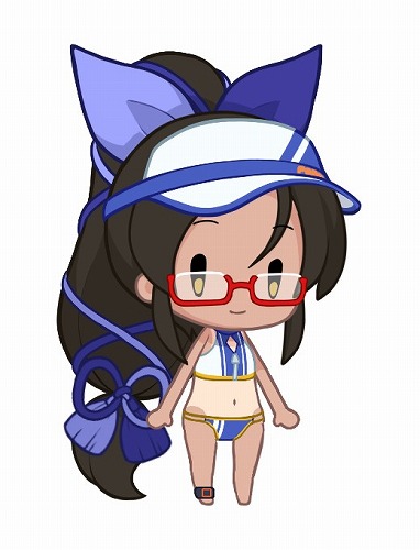 画像ギャラリー No.005のサムネイル画像 / 「ゆるゲゲ」,「京刀のナユタ」コラボ第2弾として新たな水着キャラクターが追加されたコラボガチャが開催