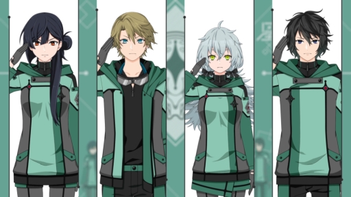 画像ギャラリー No.002のサムネイル画像 / 「星鳴エコーズ」,第12学生塔破隊「アウリガ」のキャラクターPVが公開に