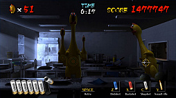 画像ギャラリー No.010のサムネイル画像 / 「RPGツクールMV」製の鶏シューター「Shooting Chicken Insanity Chickens」がSteamでリリース