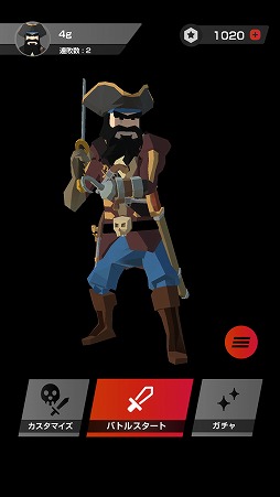 画像ギャラリー No.003のサムネイル画像 / 真剣勝負をカジュアルに楽しめる「さくっと一撃バトル」を紹介する「(ほぼ)日刊スマホゲーム通信」第1839回