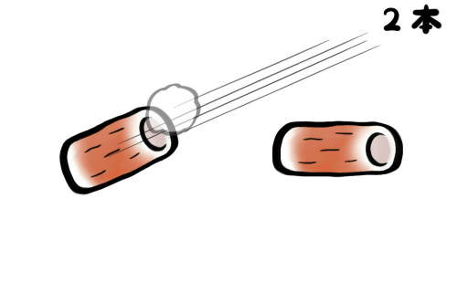 画像ギャラリー No.004のサムネイル画像 / ちくわから,ちくわへ。スマホ向けアクション「ちくわ猫」を紹介する「(ほぼ)日刊スマホゲーム通信」第1843回