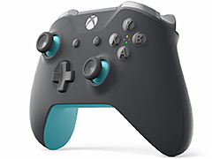 Xbox One純正ゲームパッドにグレー＋ライトブルーの新カラバリが加わる。11月1日発売