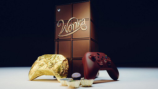 画像集 No.003のサムネイル画像 / Xbox史上初の公式「食用コントローラ」が登場。映画「ウォンカとチョコレート工場のはじまり」とのコラボキャンペーン