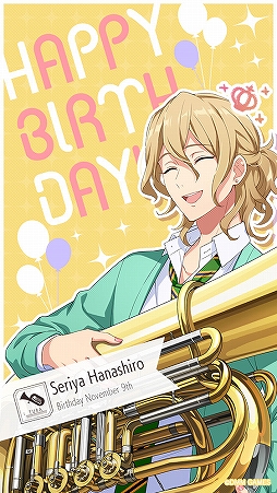 画像ギャラリー No.006のサムネイル画像 / 「ウインドボーイズ!」,11月誕生日キャラ「花城 芹弥」「米谷 茜」の壁紙が配布に