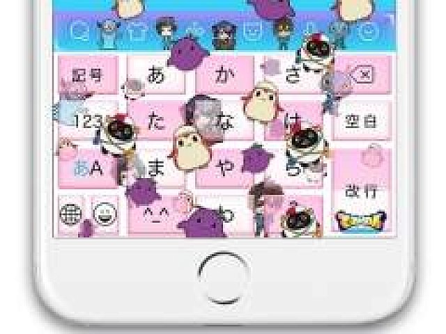 でみめん がキーボードアプリ Simeji とコラボ 限定のきせかえデザインが登場