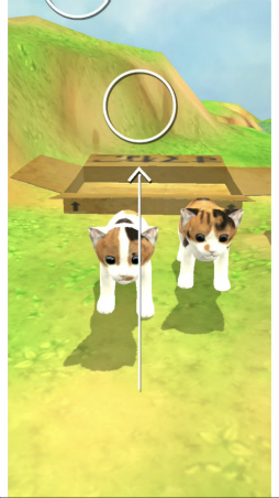 画像ギャラリー No.003のサムネイル画像 / 子猫のもち&きなを優しく導こう。スマホ向けアクション「もちきな」を紹介する「(ほぼ)日刊スマホゲーム通信」第1855回