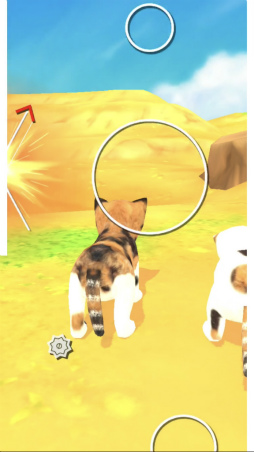 画像ギャラリー No.009のサムネイル画像 / 子猫のもち&きなを優しく導こう。スマホ向けアクション「もちきな」を紹介する「(ほぼ)日刊スマホゲーム通信」第1855回