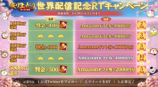 画像ギャラリー No.002のサムネイル画像 / 「成り上がり〜華と武の戦国」が世界市場向けに配信スタート