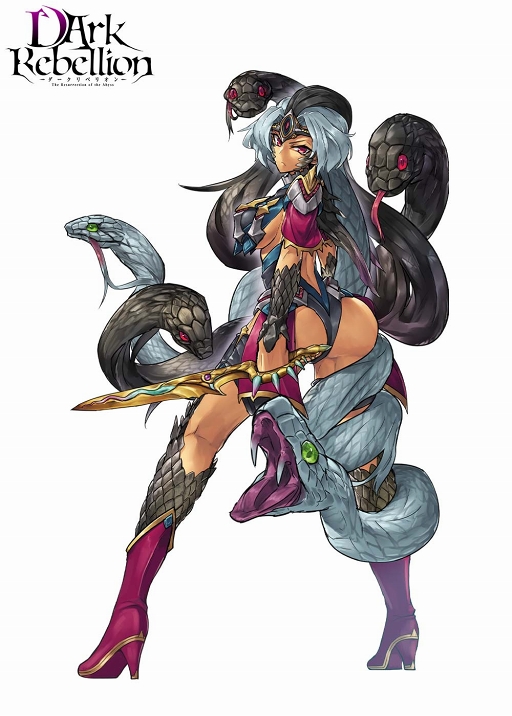 画像ギャラリー No.002のサムネイル画像 / 「ダークリベリオン」,新ユニット“メデューサ”が登場する期間限定「魂片召喚」が開催