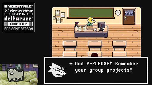 画像ギャラリー No.002のサムネイル画像 / 「DELTARUNE」チャプター2は9月18日9時に登場。“UNDERTALE”のトビー・フォックス氏によるRPG