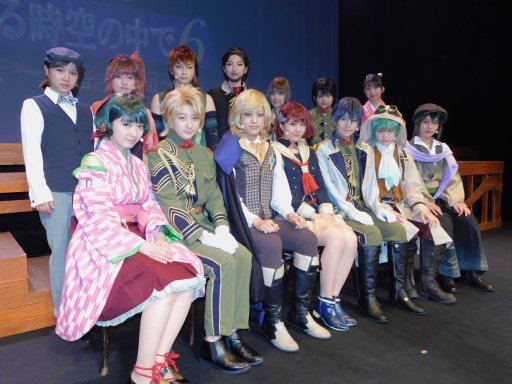 画像ギャラリー No.002のサムネイル画像 / 美しい歌声で紡がれる黒龍の神子とダリウスの物語。演劇女子部「遙かなる時空の中で6 外伝 〜黄昏ノ仮面〜」ゲネプロ公演レポート