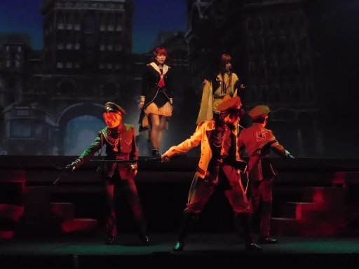 画像ギャラリー No.004のサムネイル画像 / 美しい歌声で紡がれる黒龍の神子とダリウスの物語。演劇女子部「遙かなる時空の中で6 外伝 〜黄昏ノ仮面〜」ゲネプロ公演レポート