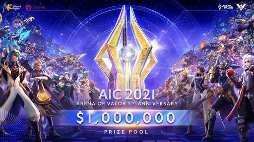 ꡼ No.001 | з -Arena of Valor-פeݡAIC2021ɤŷꡣɽϡX<sup></sup>eSportsɤ