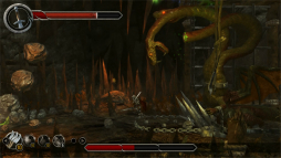 画像ギャラリー No.010のサムネイル画像 / 石化の呪いを受けた騎士がダークな世界で戦う。Switch向けアクション「Castle of Heart」プレイレポート