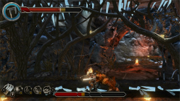 画像ギャラリー No.011のサムネイル画像 / 石化の呪いを受けた騎士がダークな世界で戦う。Switch向けアクション「Castle of Heart」プレイレポート