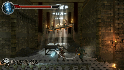 画像ギャラリー No.012のサムネイル画像 / 石化の呪いを受けた騎士がダークな世界で戦う。Switch向けアクション「Castle of Heart」プレイレポート