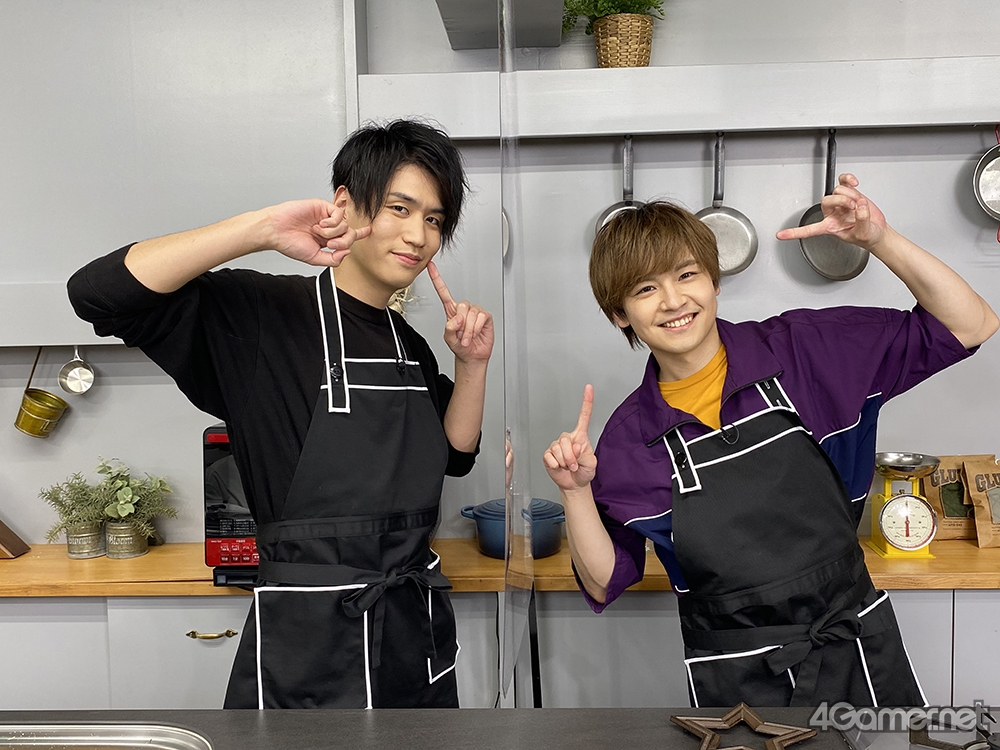 「あんスタ!!」CAFE CINNAMON ニキズキッチン第2回収録現場に潜入レポート。山口智広さん&阿座上洋平さんがハンバーグ作りに挑戦!