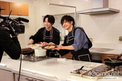 画像ギャラリー No.012のサムネイル画像 / 「あんスタ!!」配信番組「CAFE CINNAMON ニキズキッチン」第14回の収録現場に潜入! フォトレポート&収録後インタビューをお届け