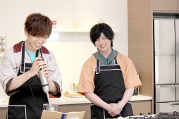 画像ギャラリー No.007のサムネイル画像 / 「あんスタ!!」配信番組「CAFE CINNAMON ニキズキッチン」第17回フォトレポート。収録後インタビューをお届け