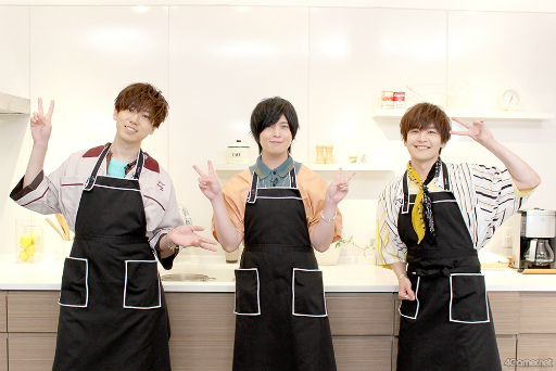 画像ギャラリー No.030のサムネイル画像 / 「あんスタ!!」配信番組「CAFE CINNAMON ニキズキッチン」第17回フォトレポート。収録後インタビューをお届け