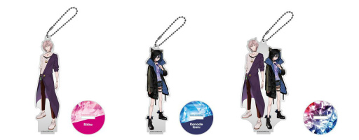 画像ギャラリー No.003のサムネイル画像 / 「カプとれ」とVTuberグループ“ホロスターズ”がコラボ。律可&奏手イヅルの描き下ろしグッズが12月14日より登場