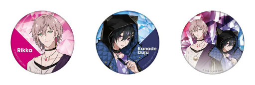 画像ギャラリー No.004のサムネイル画像 / 「カプとれ」とVTuberグループ“ホロスターズ”がコラボ。律可&奏手イヅルの描き下ろしグッズが12月14日より登場