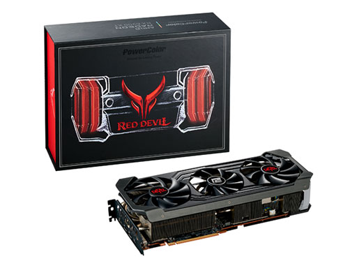 画像ギャラリー No.001のサムネイル画像 / 分厚い大型クーラー搭載のPowerColor製RX 6900 XTカードが発売