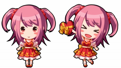 画像ギャラリー No.002のサムネイル画像 / 「リトルリッチマン」,バレンタイン限定キャラクター「こころちゃん」が登場