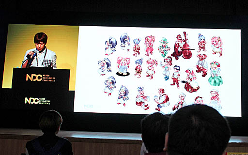 画像集#001のサムネイル/［NDC19］2Dゲームのキャラ制作期間を大きく短縮した自動化技法とは。「Spiritwish」開発スタッフの講演をレポート