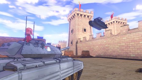 画像ギャラリー No.035のサムネイル画像 / これが最新鋭の「10式戦車」だ。「ガールズ&パンツァー ドリームタンクマッチDX」,新要素を紹介するスクリーンショットを多数公開